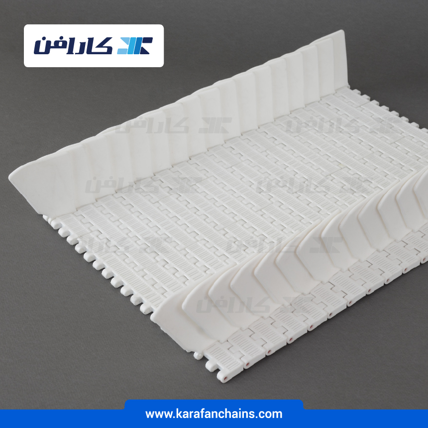 تسمه مدولار حرکت مستقیم گام 1 اینچ با دیواره و گذر 10% ( سفید )