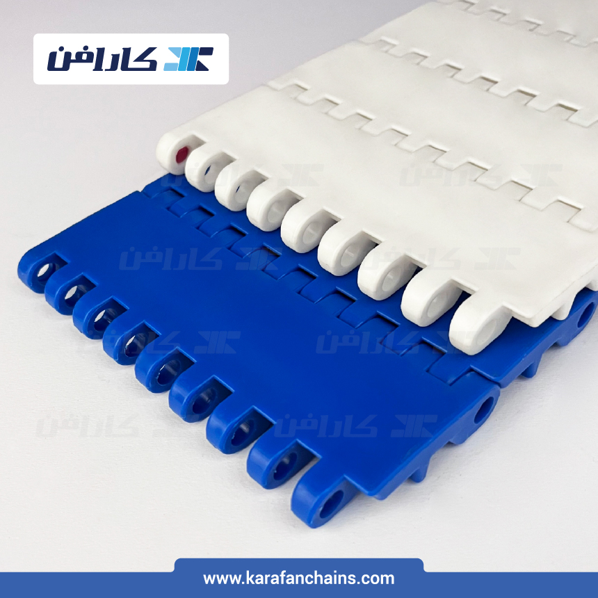 تسمه مدولار حرکت مستقیم گام 2 اینچ بدون گذر ( با قابلیت تمیز شوندگی بالا )