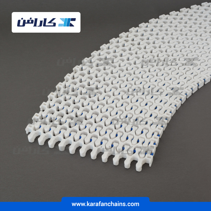 تسمه مدولار چرخشی ( اسپیرال ) گام 1.5 اینچ - سفید
