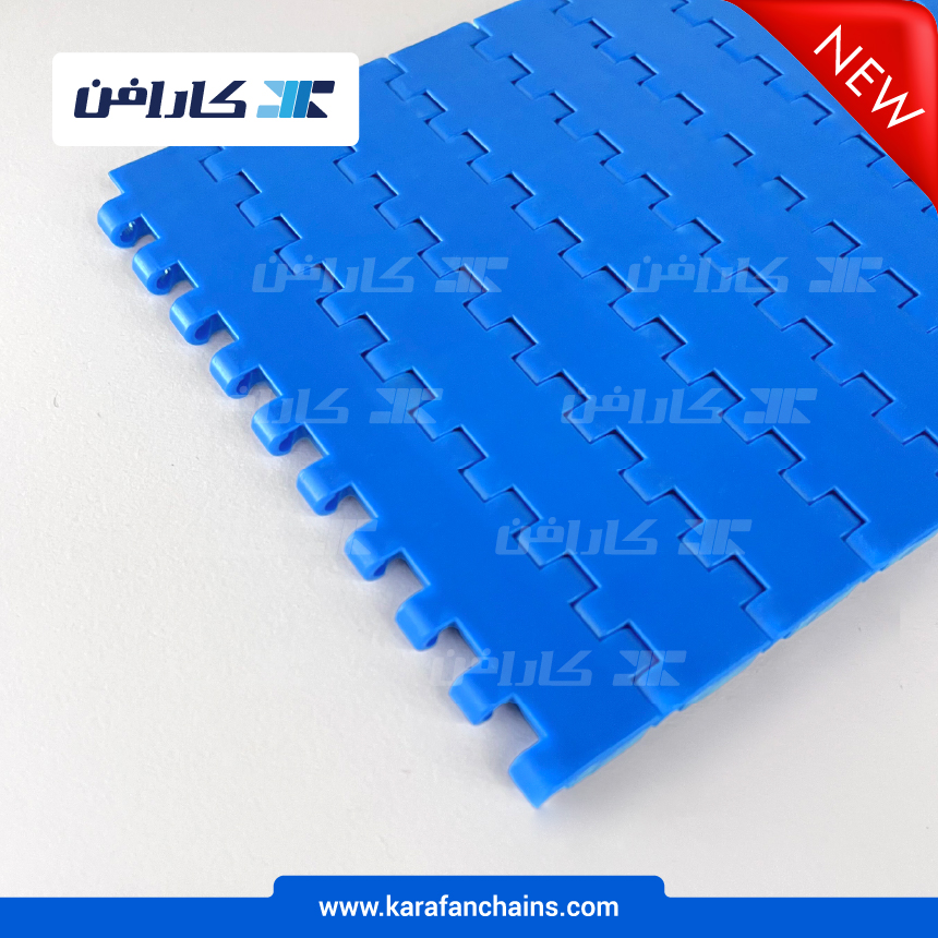 تسمه مدولار حرکت مستقیم گام 1 اینچ بدون گذر ( آبی )