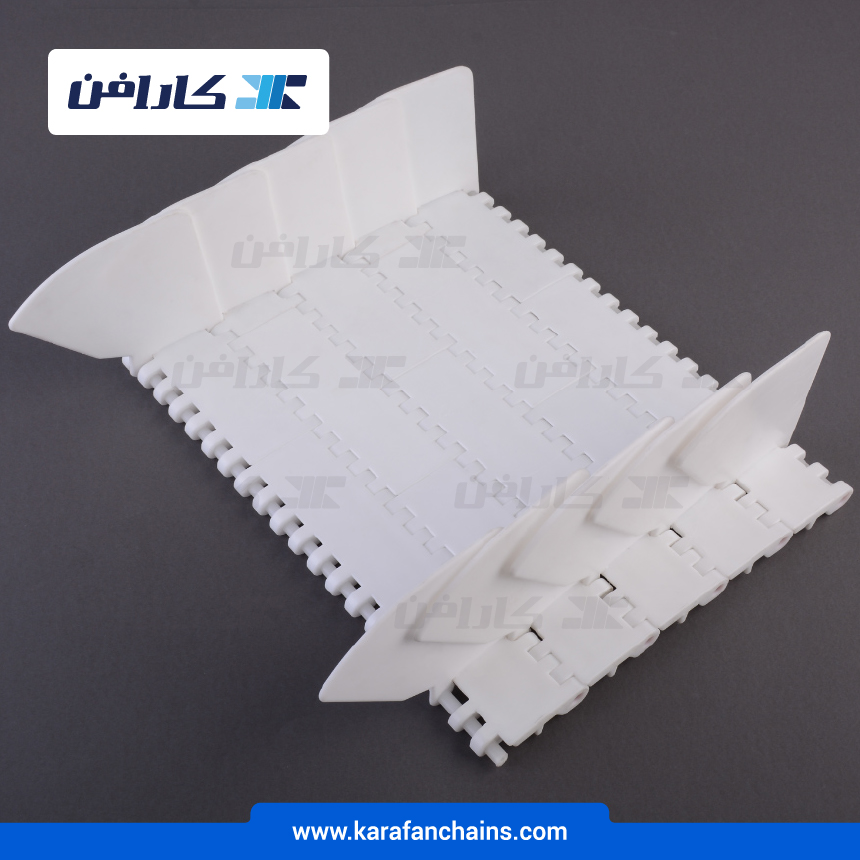 تسمه مدولار حرکت مستقیم گام 2 اینچ با دیواره و بدون گذر ( با قابلیت تمیز شوندگی بالا )