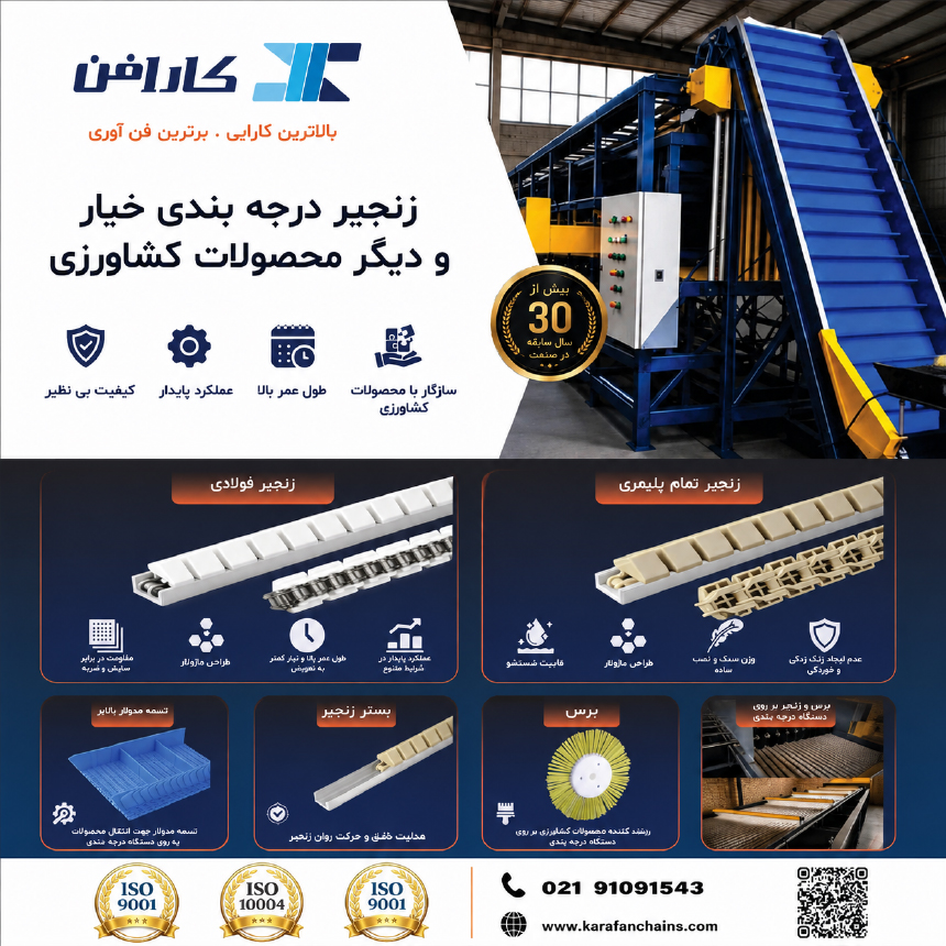 زنجیر های درجه بندی کارافن