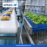 تفاوت تسمه مدولار فلت و مشبک در صنایع غذایی؛ کدام بهتر است؟